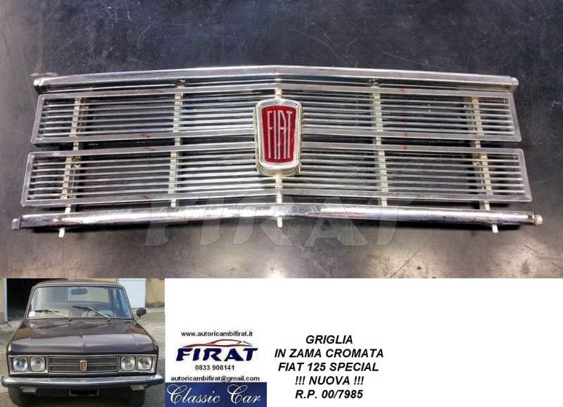 GRIGLIA FIAT 125 SPECIAL